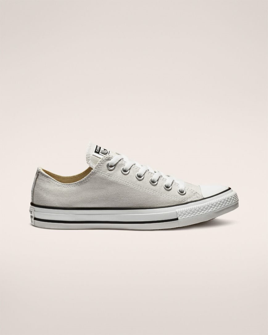 Zapatillas Bajas Converse Chuck Taylor All Star Classic Mujer Gris Claro | PE 52P84W